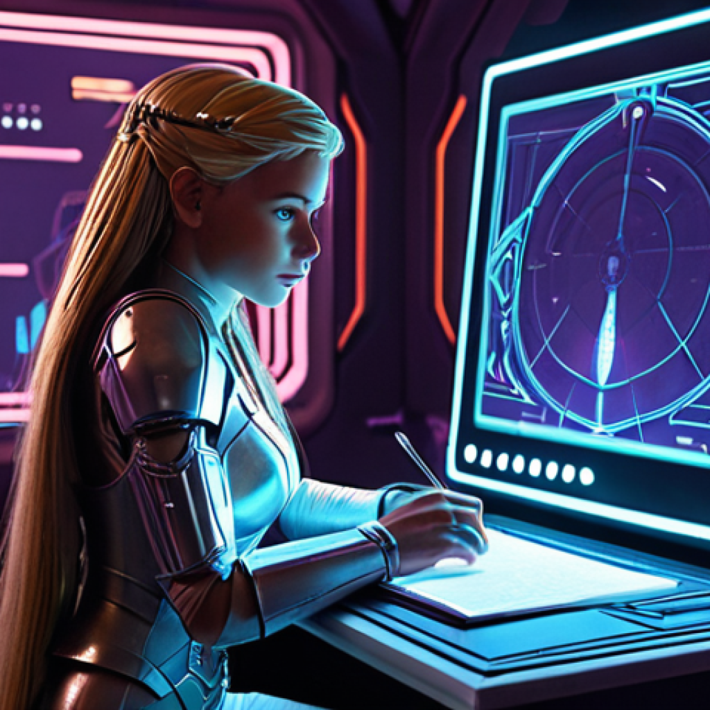 **Image Prompt 1: The Writer's Muse in Nikke's World**
    A focused Nikke (e.g., Rapunzel or Rapi) or a stylized Commander character, seated at a futuristic desk or holographic terminal, actively writing a story. Ethereal, glowing projections of various Nikke characters (like Anis, Mary, Rupee) and elements of the Nikke world (e.g., Rapture silhouettes, Arc skyline) float around them, emanating from the writing, symbolizing creative inspiration and deep personal connection to the lore. The character's expression is one of intense passion and wonder. The overall atmosphere is warm, imaginative, and detailed, emphasizing the human element of storytelling in a sci-fi setting. Vibrant colors, game art style.