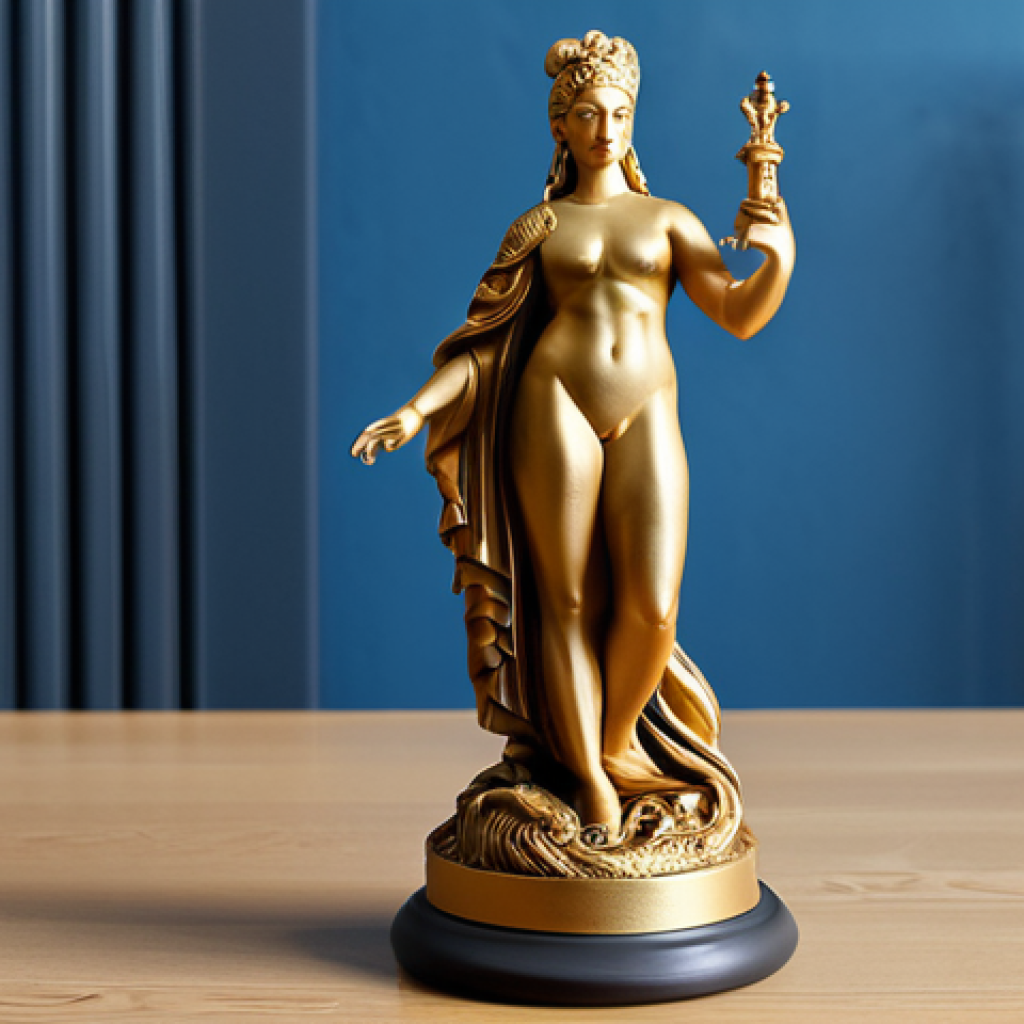 승리의여신 니케 공식 굿즈 리뷰 - Rapi Figurine Unboxing**
* A close-up shot of a Rapi figurine from "Nikke: Goddess of Victory" be...