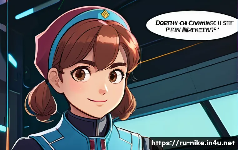 승리의여신 니케 커뮤니티 밈 정리 - **Prompt:** A vibrant, anime-style illustration of Dorothy, with her iconic mischievous smile, sayin...