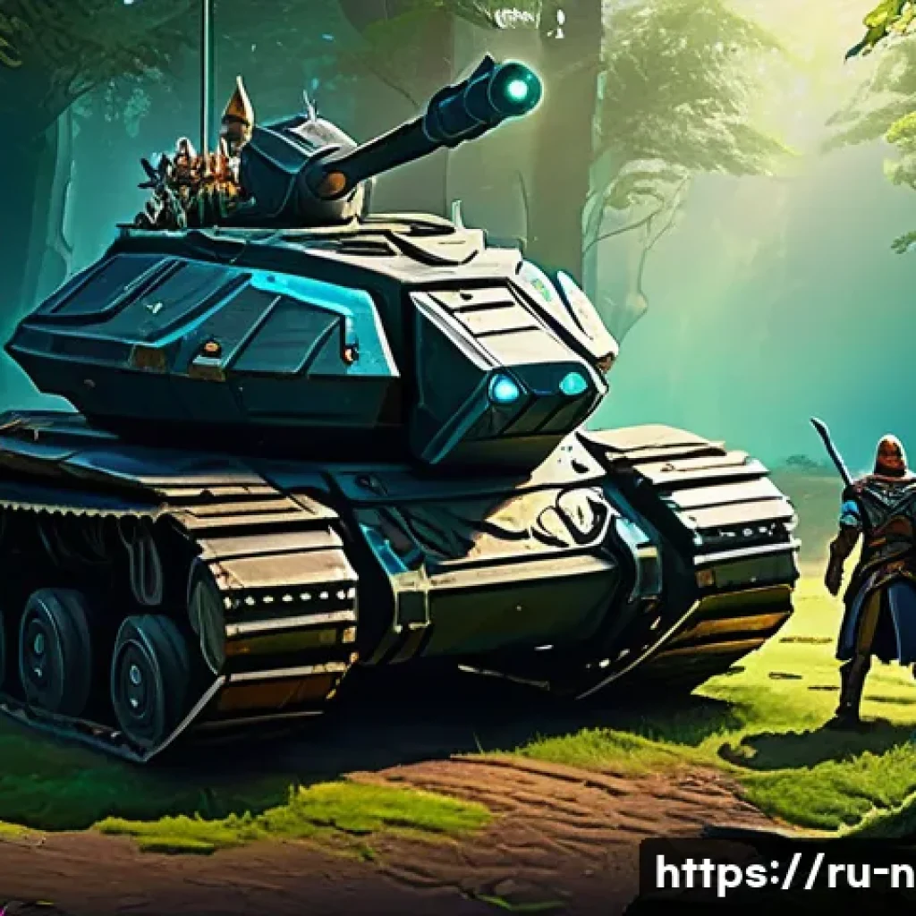 승리의여신 니케 최적의 파밍 경로 - A detailed fantasy game farming scene featuring a diverse party of heroes in mid-action: a sturdy ta...