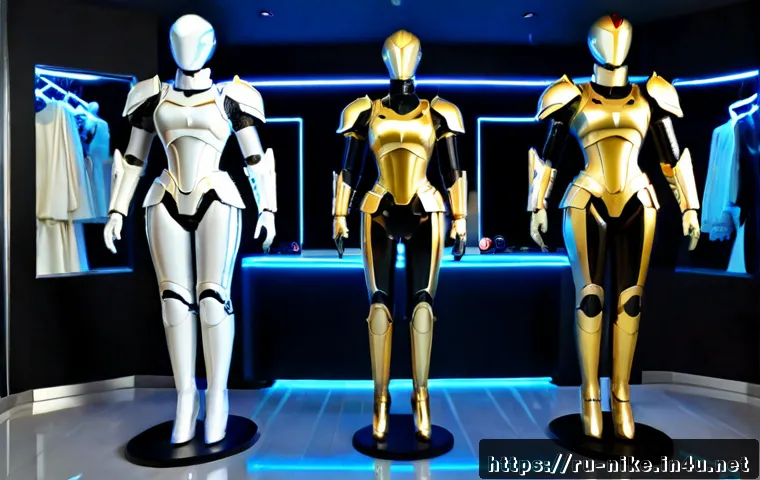 Home 17 승리의여신 니케 유료 스킨 컬렉션 - Photorealistic premium sci-fi character skin collection display, adult female futuristic warrior in ...